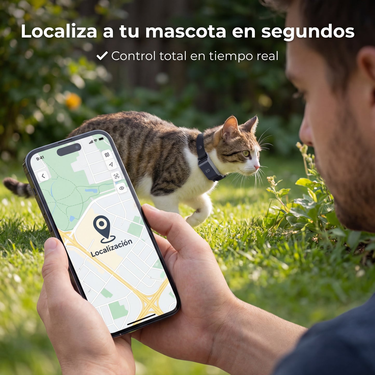 GPS Tracker para Mascotas — Tranquilidad 24/7 desde tu Móvil